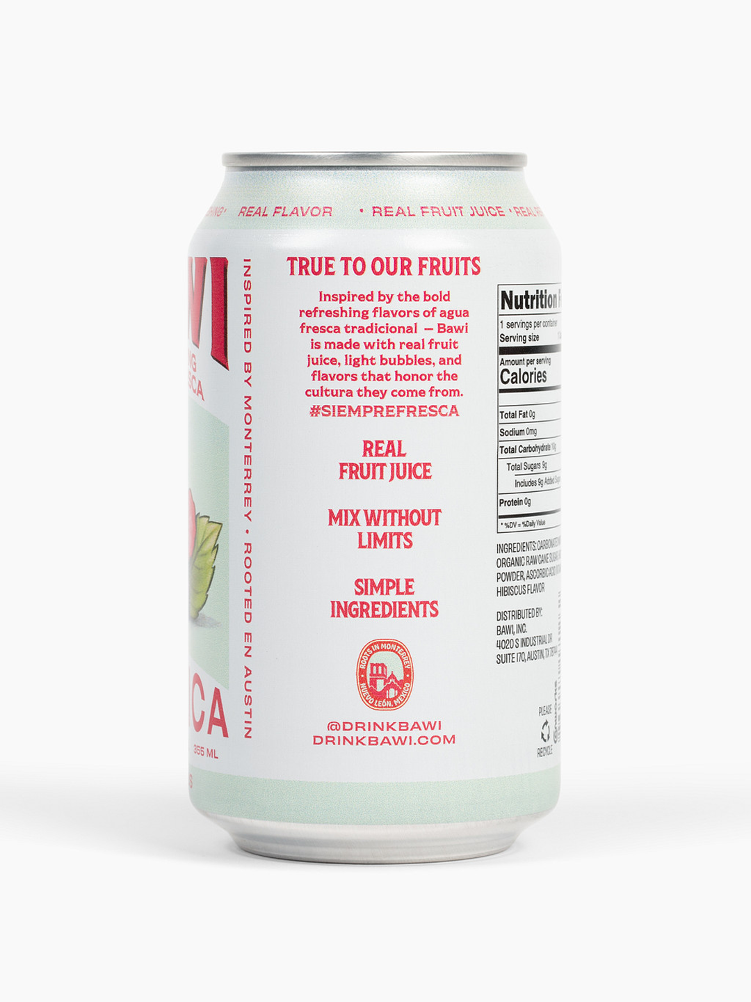 Jamaica Sparkling Agua Fresca