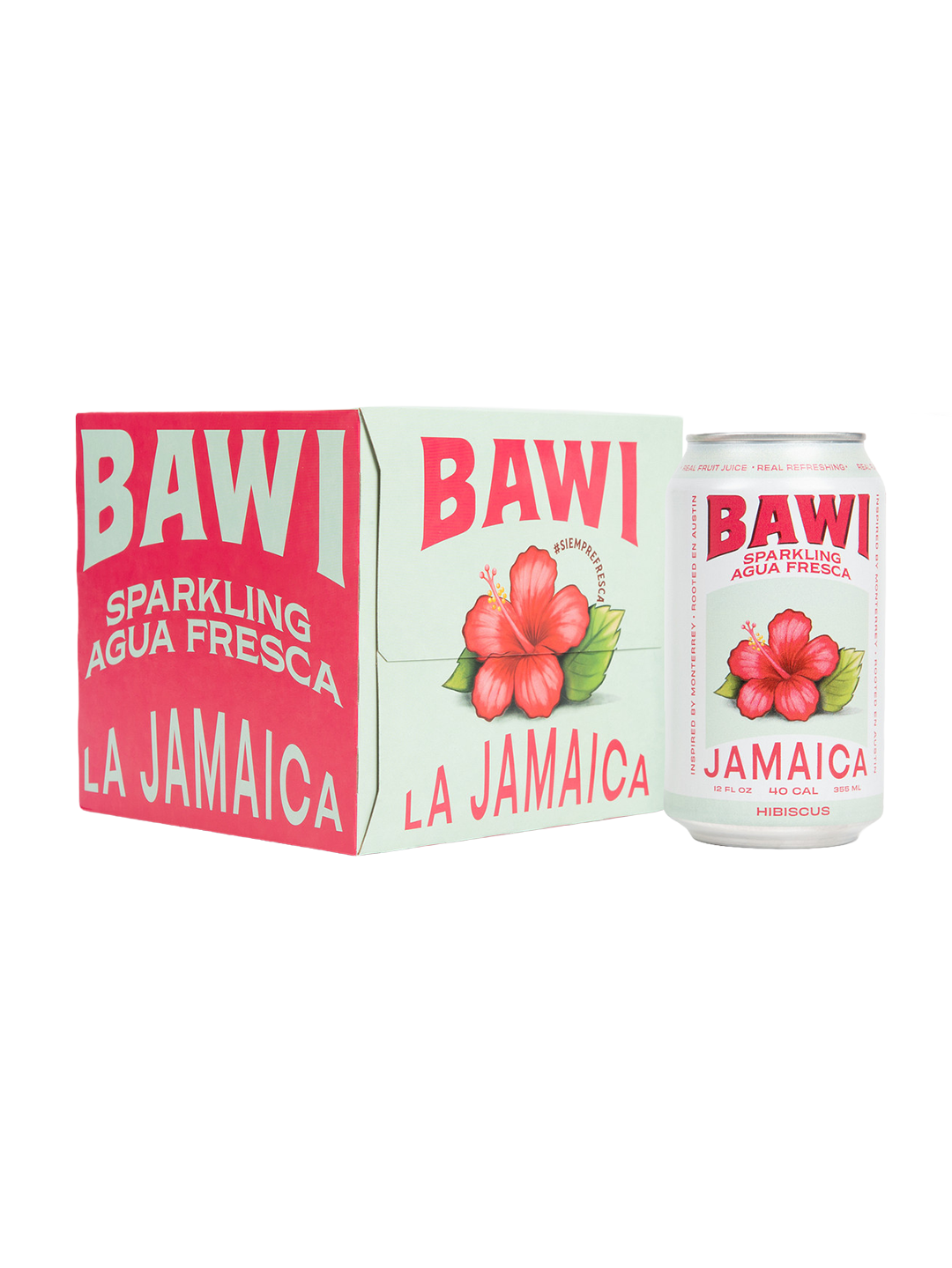 Jamaica Sparkling Agua Fresca