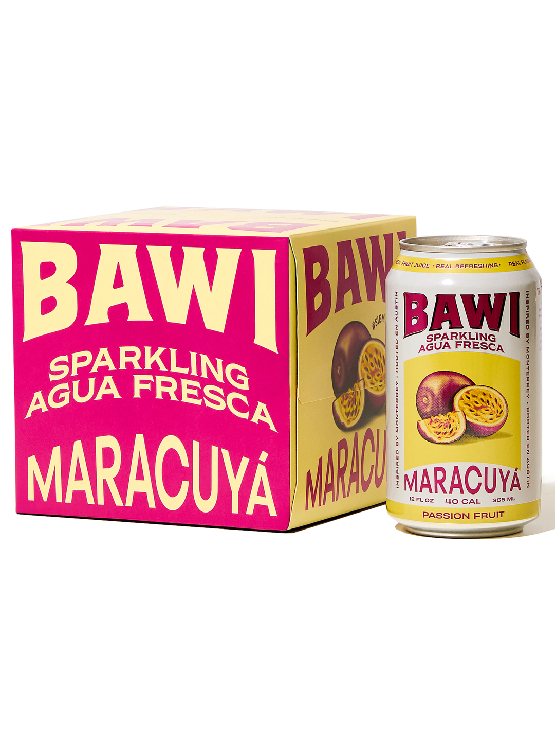 La Maracuyá Sparkling Agua Fresca