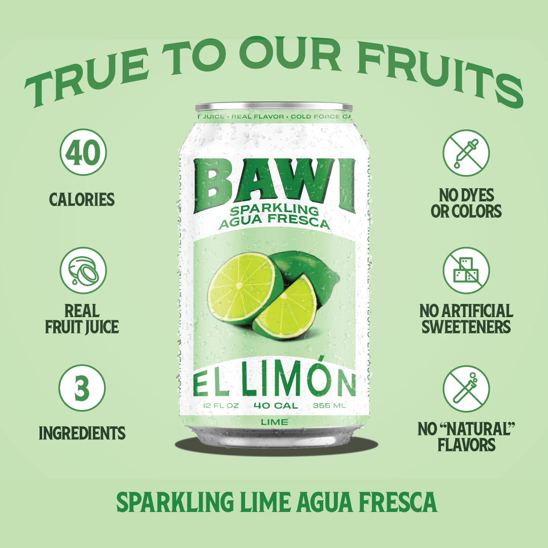 El Limón Sparkling Agua Fresca