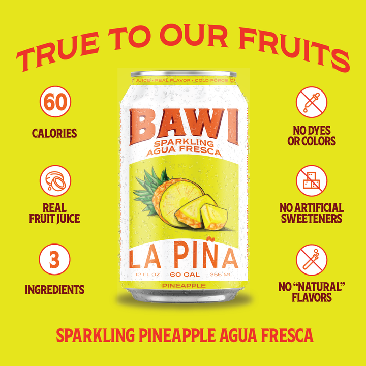 La Piña Sparkling Agua Fresca