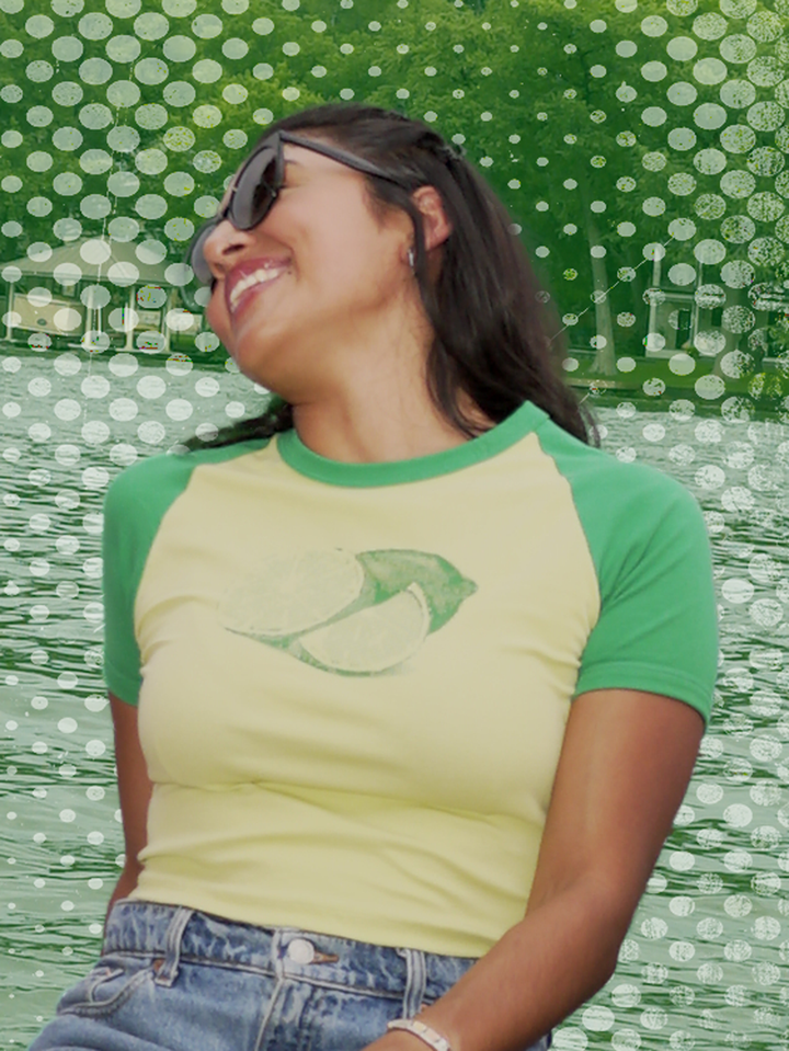 el limón baby tee